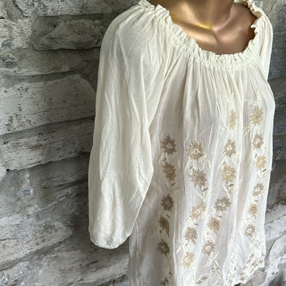 Lucky Brand Embroidered Top - Picture 3 of 9